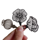 Poppy - Needle Threader | Sue Spargo Folk Art Quilts